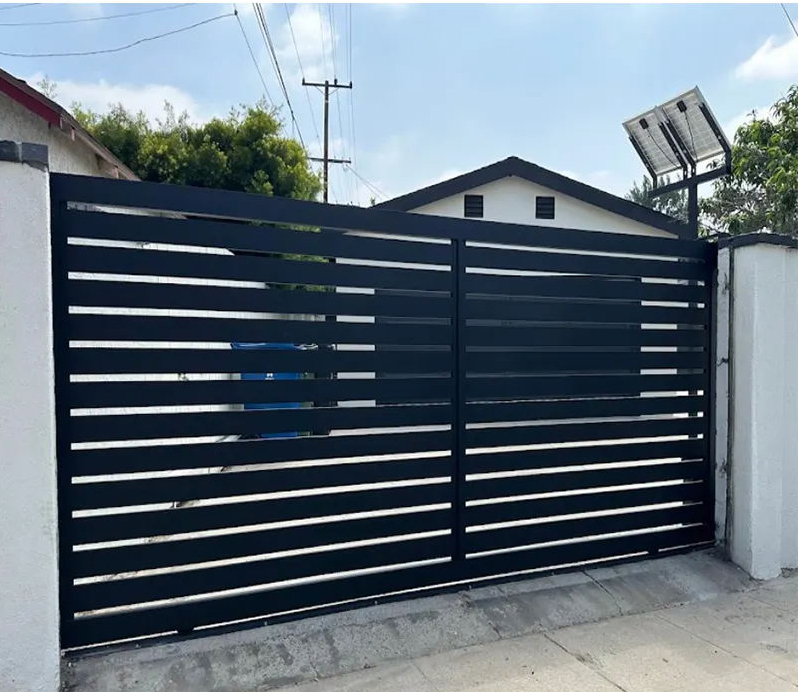 Aluminum gate