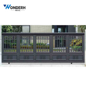 European style aluminum alloy long sliding door