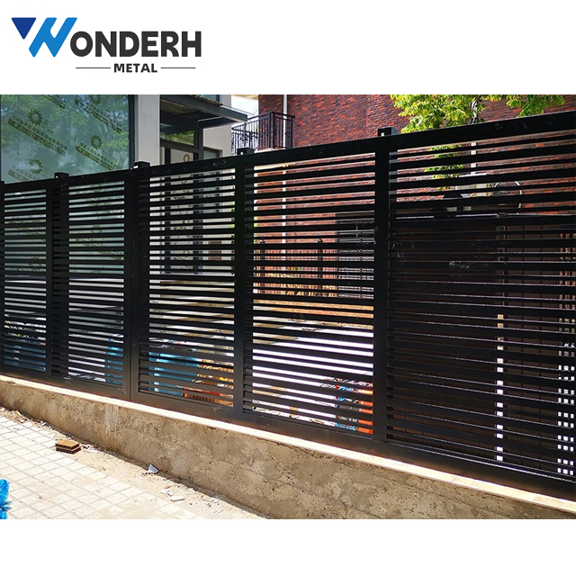 Aluminum Privacy Fence Design
