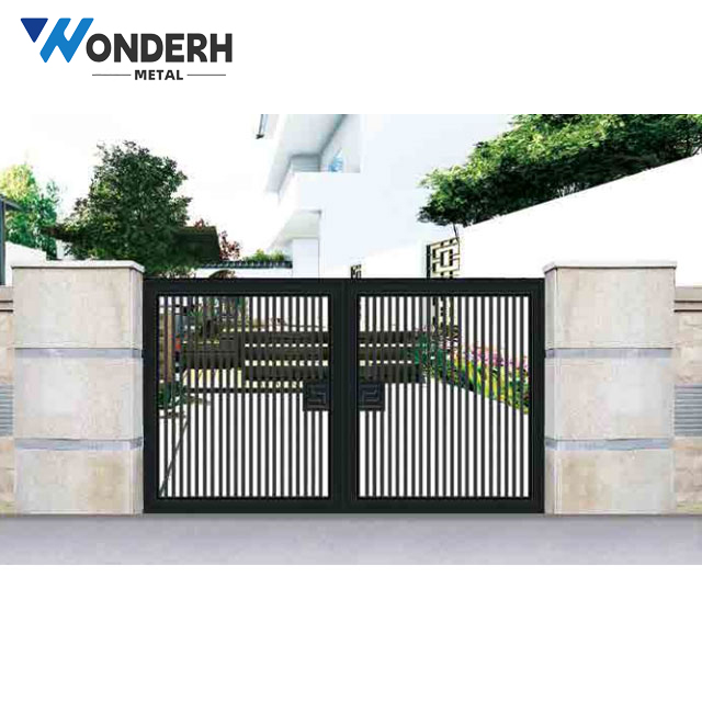 Aluminium Courtyard Gate Garden High Quality Villa Entrance Security Gate