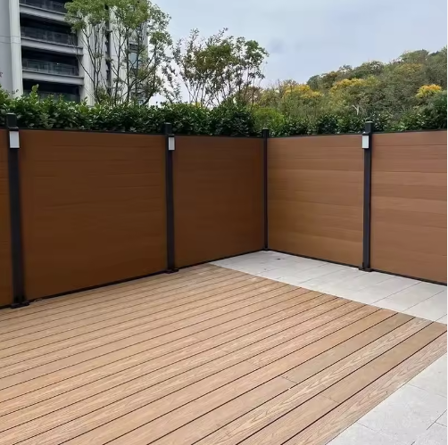 Aluminum Fully Enclosed Privacy Fencing Panels